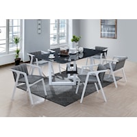 Contemporary 7-Piece Dining Set