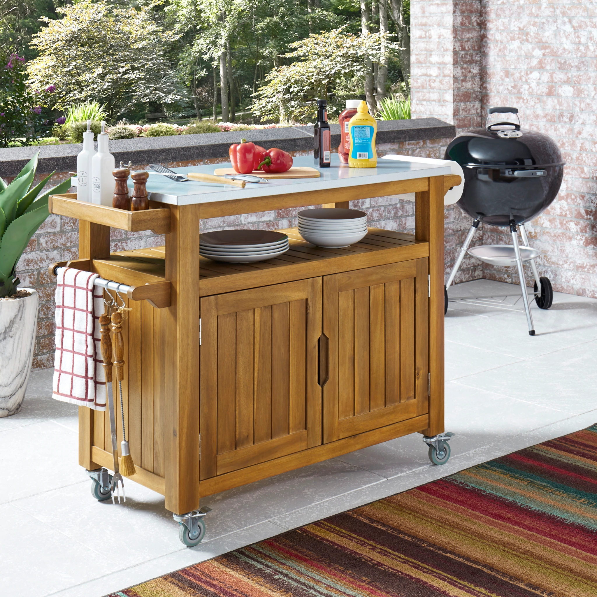 Outdoor Kitchen Cart