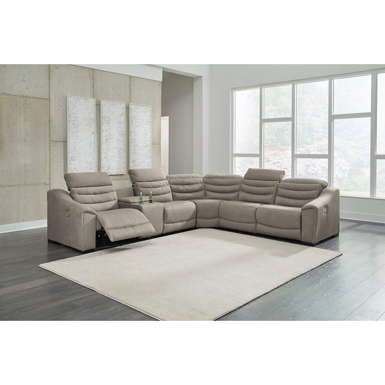 Signature Design by Ashley Next-Gen Gaucho Sectional Sofa