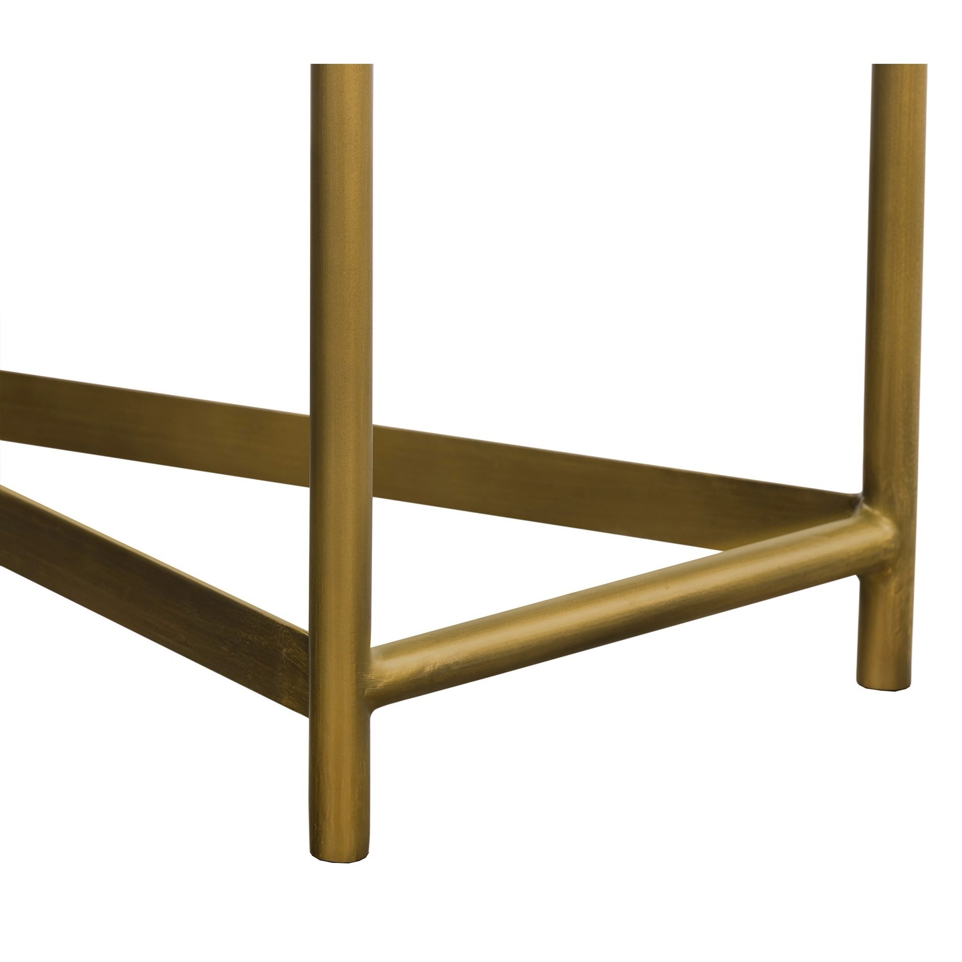 Armen Living Dua- Concrete Console Table
