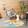 Nourison Aloha 5'3" Round  Rug