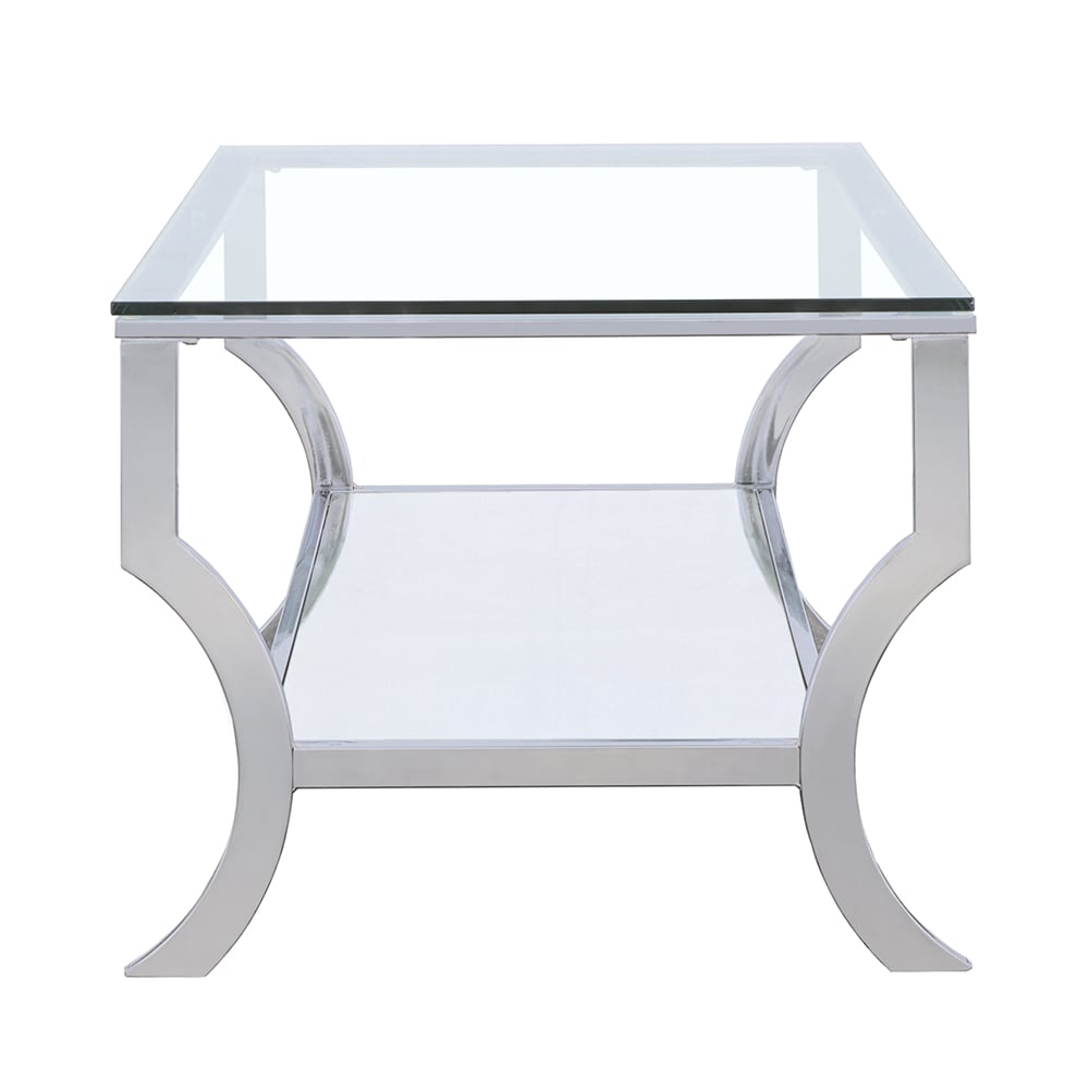 Saide Glass Top Coffee Table