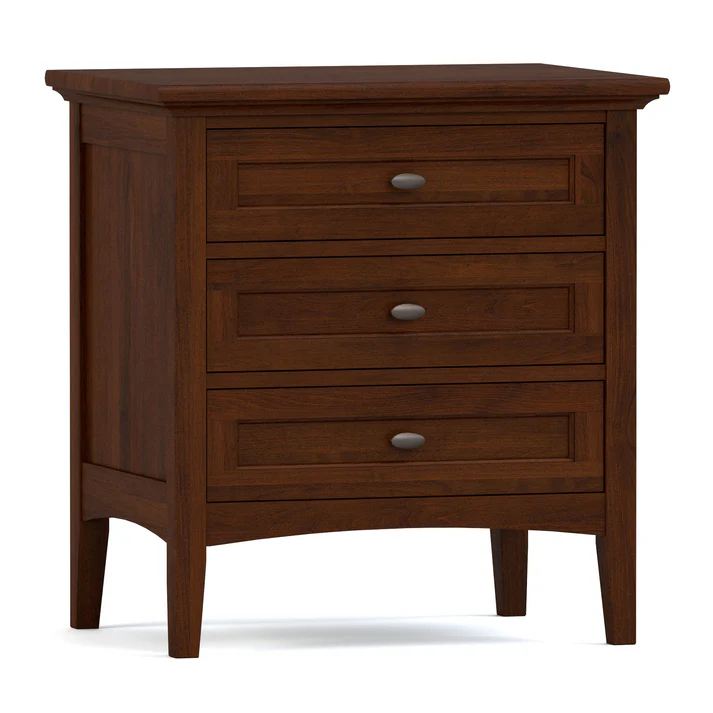 Stickley Origins Revere Three-Drawer Nightstand
