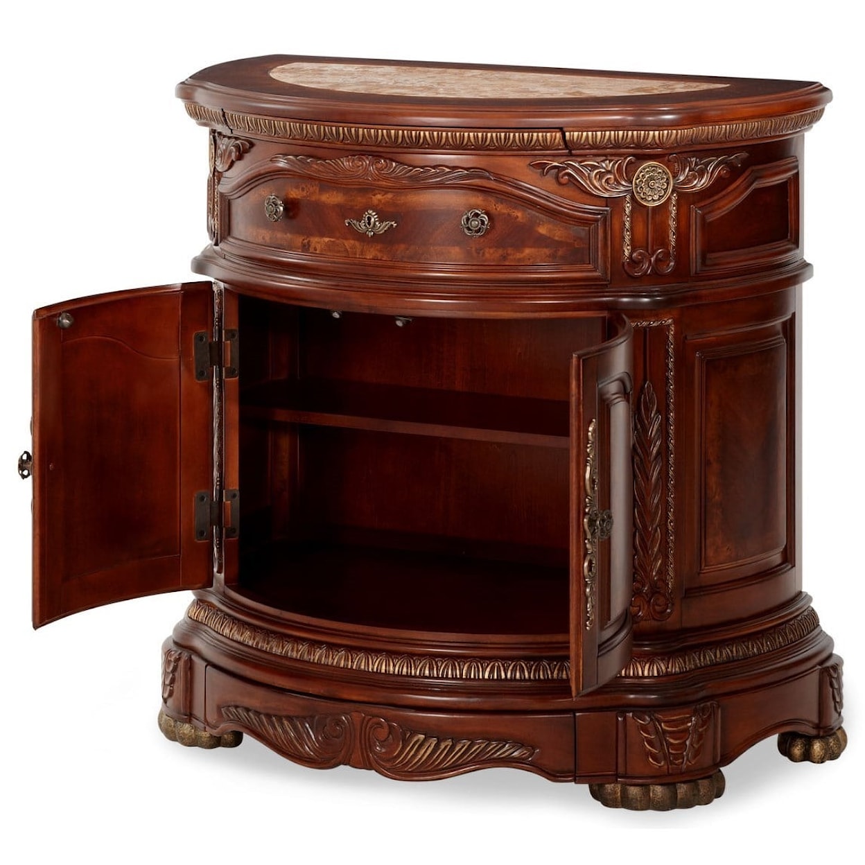 Michael Amini Cortina Bedside Chest