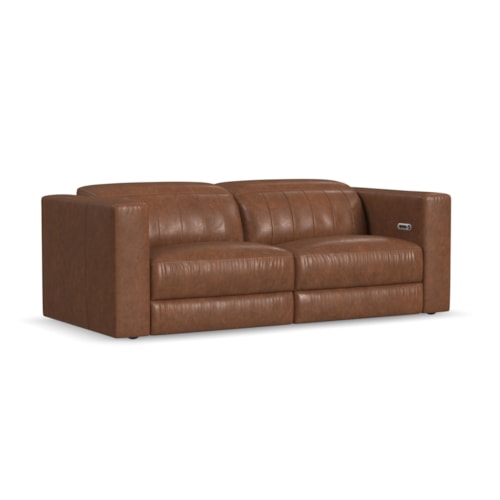 Casual Power Sofa with Power Headrest