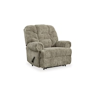 Traditional Zero Wall Recliner with Rolled Arms