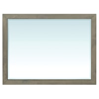 Contemporary Rectangular Beveled Mirror