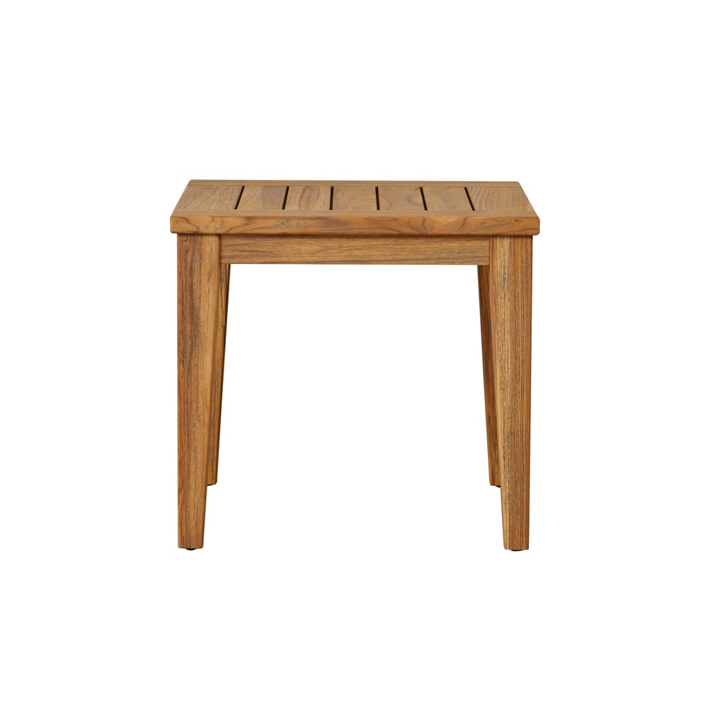 Lloyd Flanders Teak 24" Square End Table