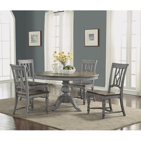 Round Table and Chair Set