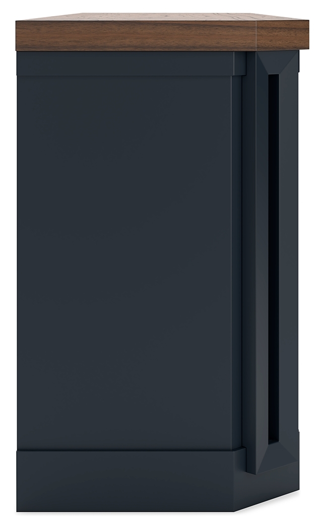 Signature Design by Ashley Landocken XL TV Stand W/ Fireplace Option