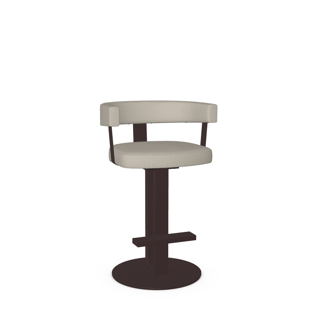 Upholstered Counter Height Swivel Stool