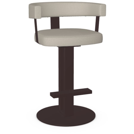 Upholstered Counter Height Swivel Stool