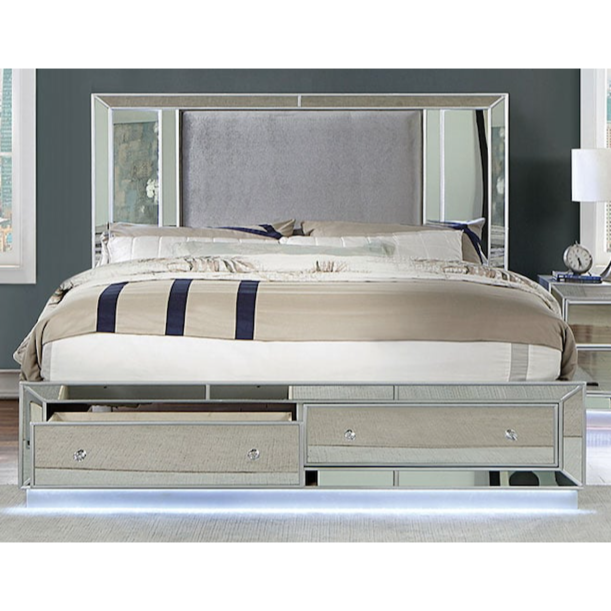 Furniture of America - FOA Belladonna California King Bed
