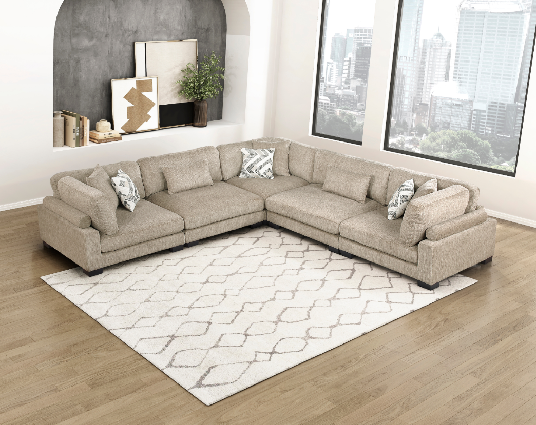 5-Piece Sectional Sofa