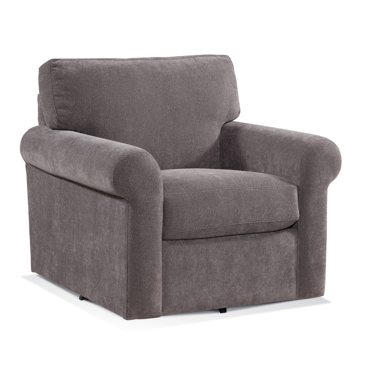 Braxton Culler Bedford Swivel Chair with Topstitch