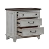 Liberty Furniture River Place 3-Drawer Nightstand