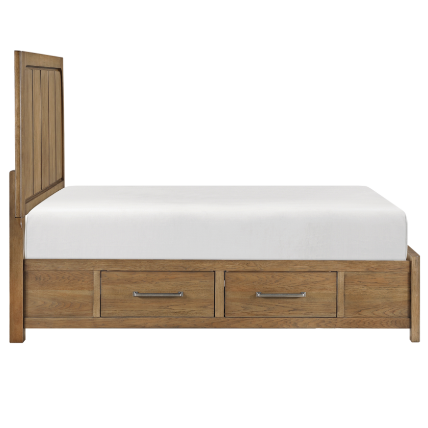 Queen Platform Storage Bed