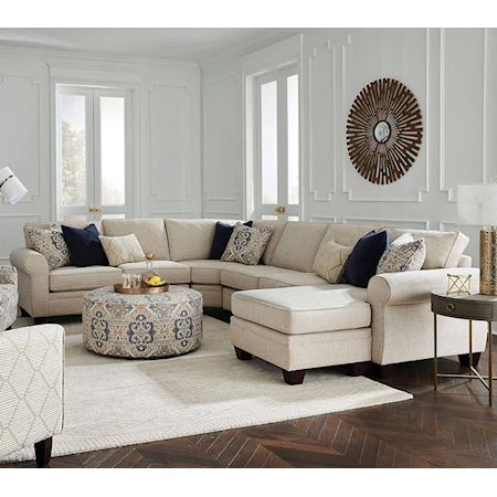 Sectional with Right Chaise