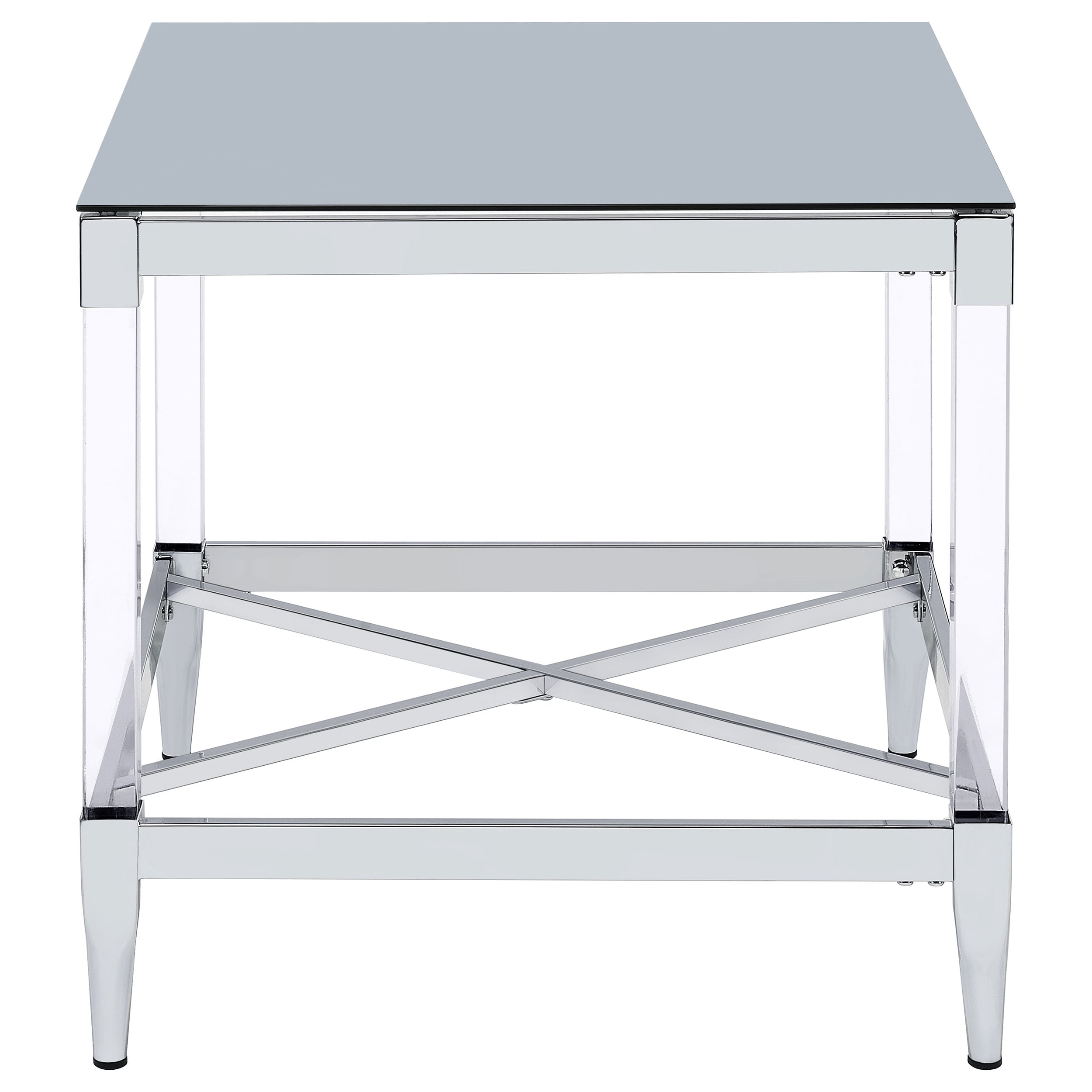 Coaster Lindley Lindley Tempered Mirror Side End Table