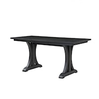 Transitional Counter-Height Dining Table with 18" Leaf