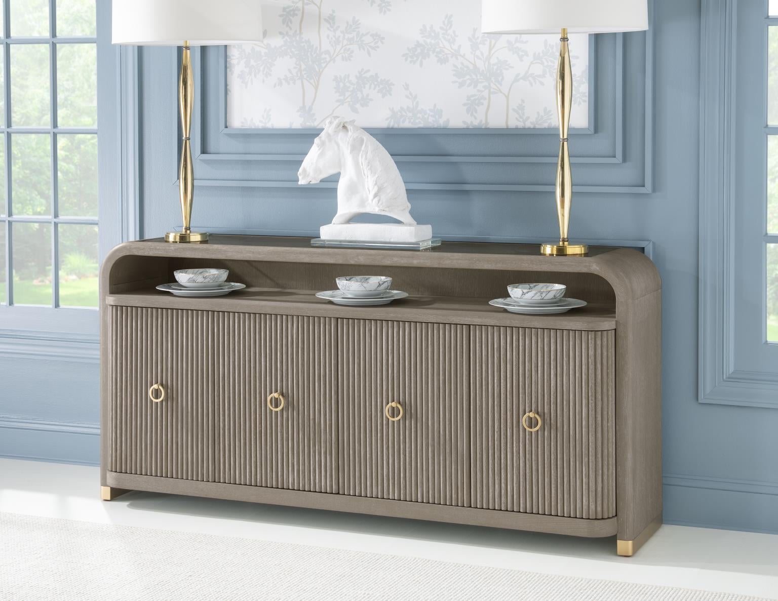 4-Door Credenza