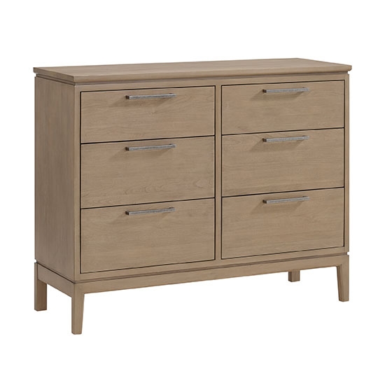 6-Drawer Low Dresser