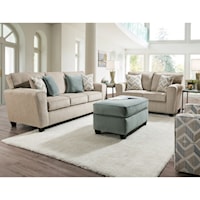 Contemporary 4-Piece Living Room Set