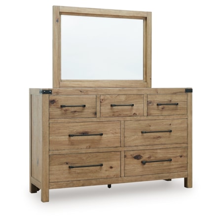 Dresser And Mirror