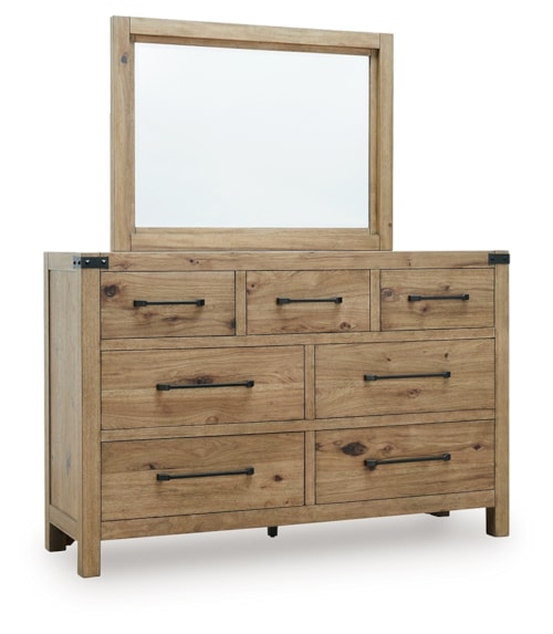 Dresser And Mirror