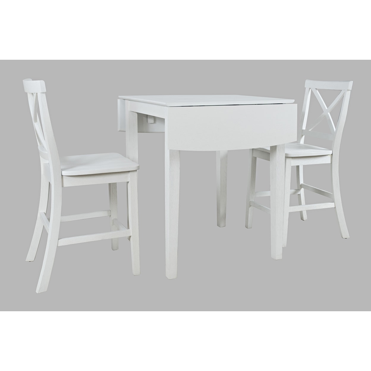 Jofran Eastern Tides 3 Piece Counter Table and Stool Set