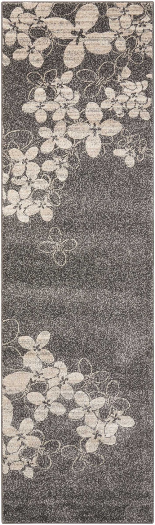 2'2" x 7'6" Charcoal Runner Rug