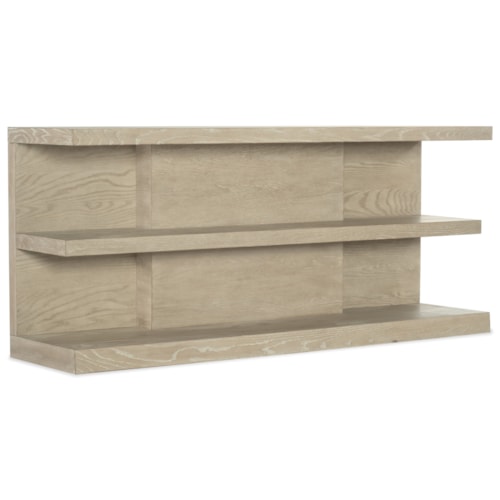 Contemporary Console Table with Shelves