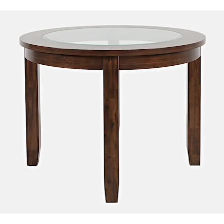 Contemporary 42" Round Dining Table