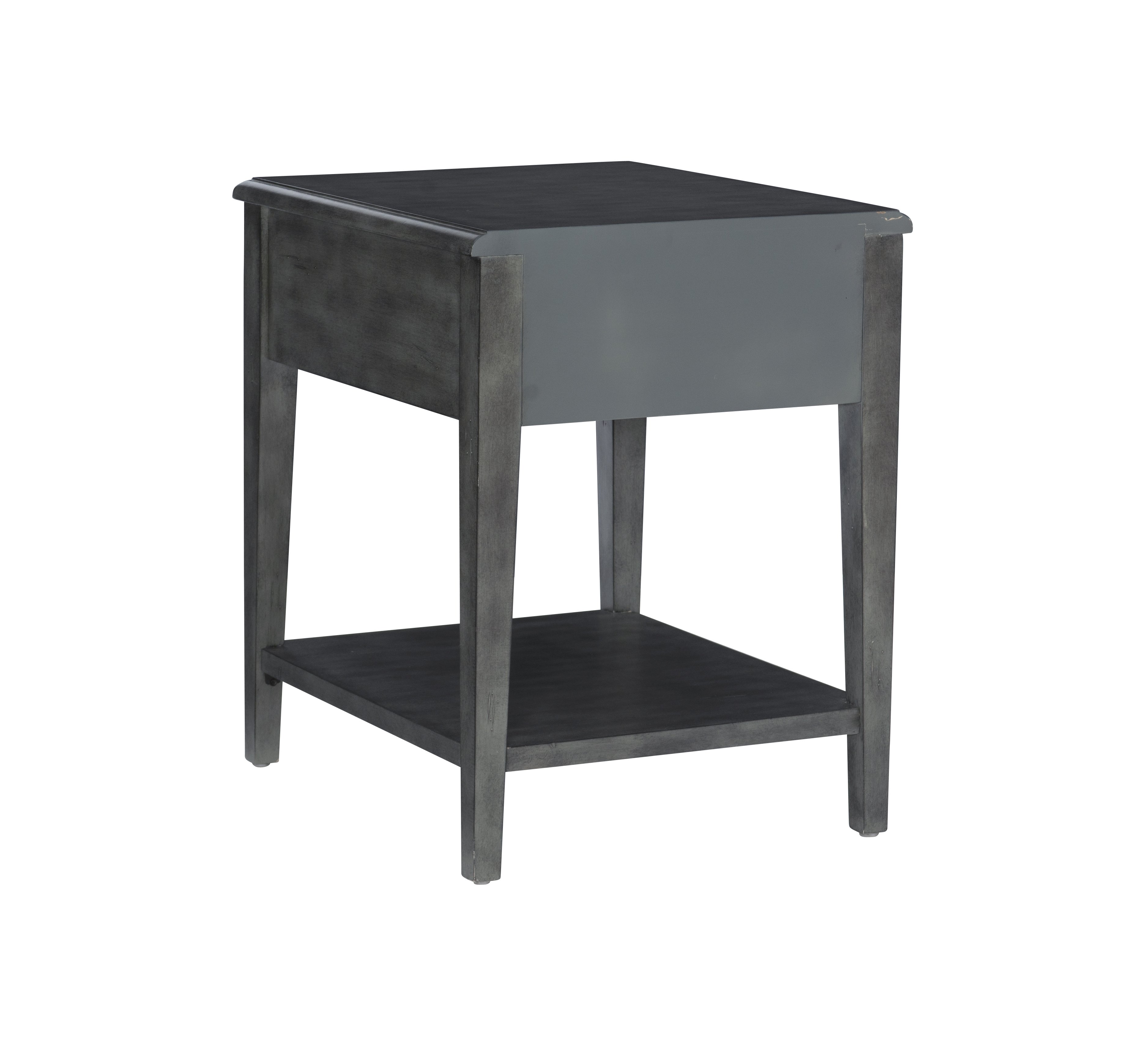 Powell Sadie 19A8213STG Side Accent Table Grey Westrich Furniture & Appliances Occ End Tables
