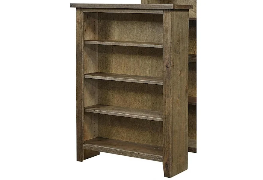 Alder Grove Bookcase 48" Height with 3 Shelves by Aspenhome at Baer's Furniture