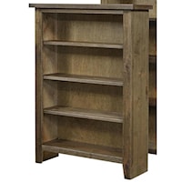 48" Bookcase with Three Shelves