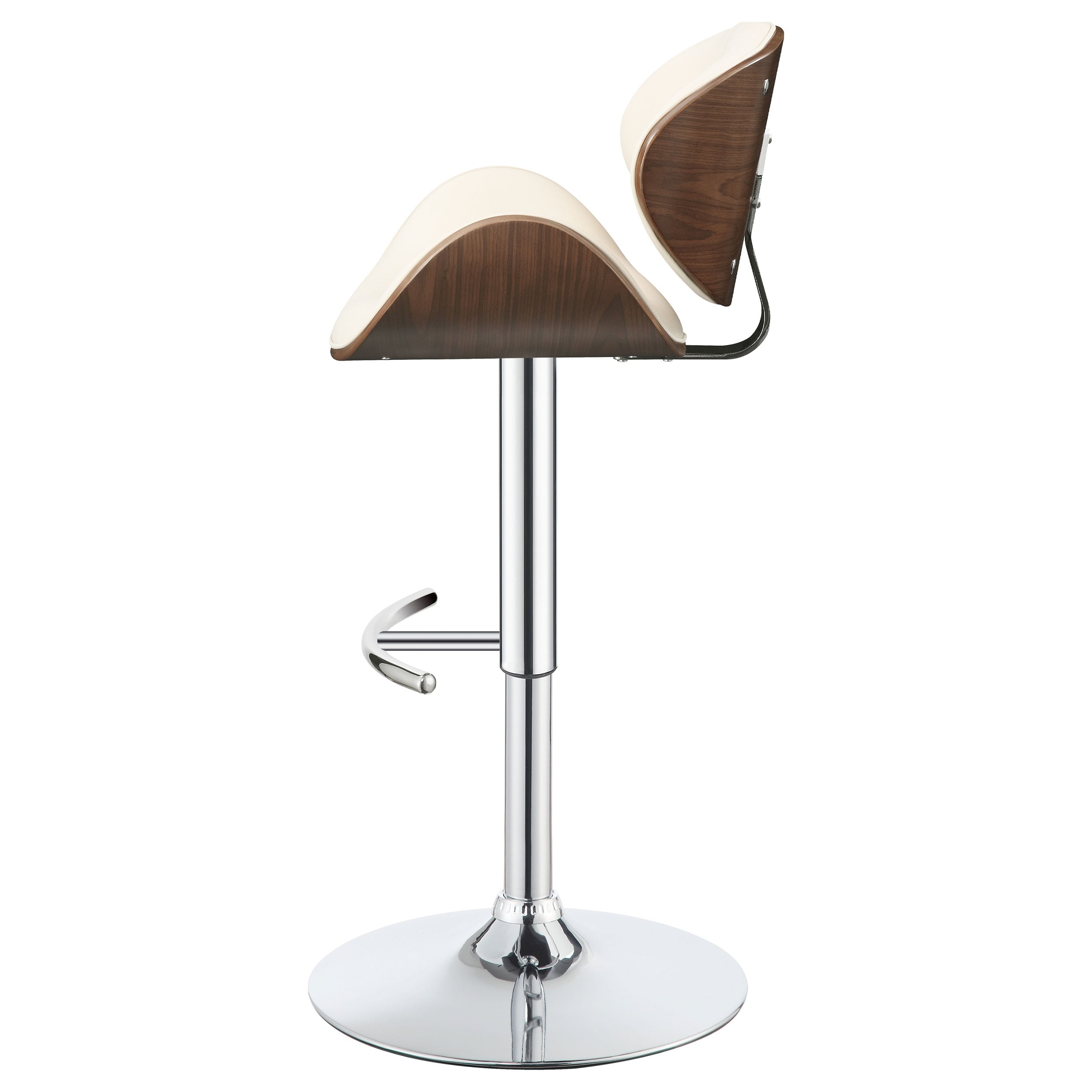 Harris Adjustable Bar Stool Ecru and