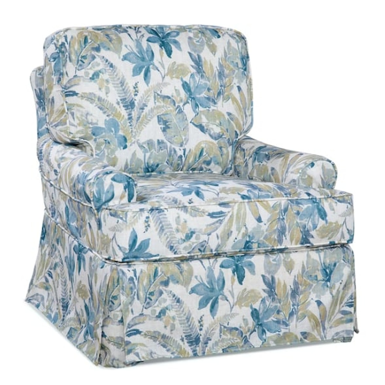 Braxton Culler Accent Chairs Belmont Slipcover Swivel Glider