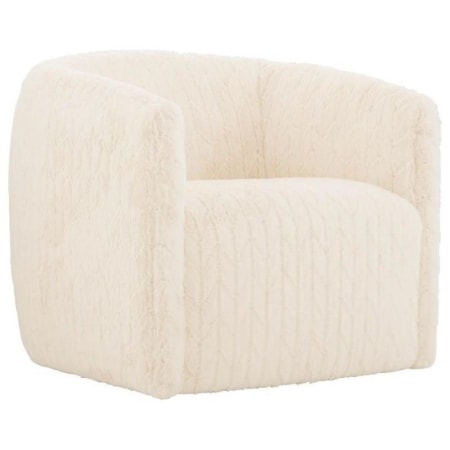 Aline Fabric Swivel Chair