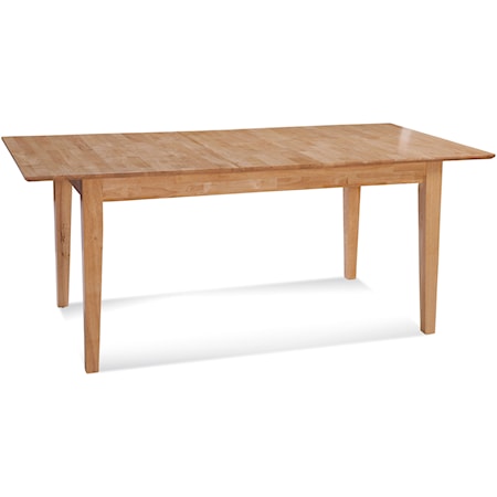 Transitional Extension Dining Table