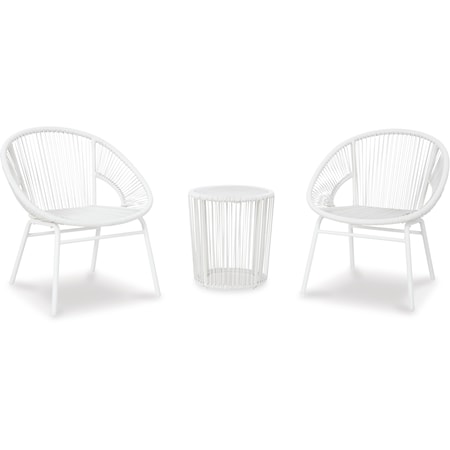 Outdoor Table and Chairs (Set of 3)