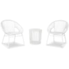 Michael Alan Select Mandarin Cape Outdoor Table and Chairs (Set of 3)