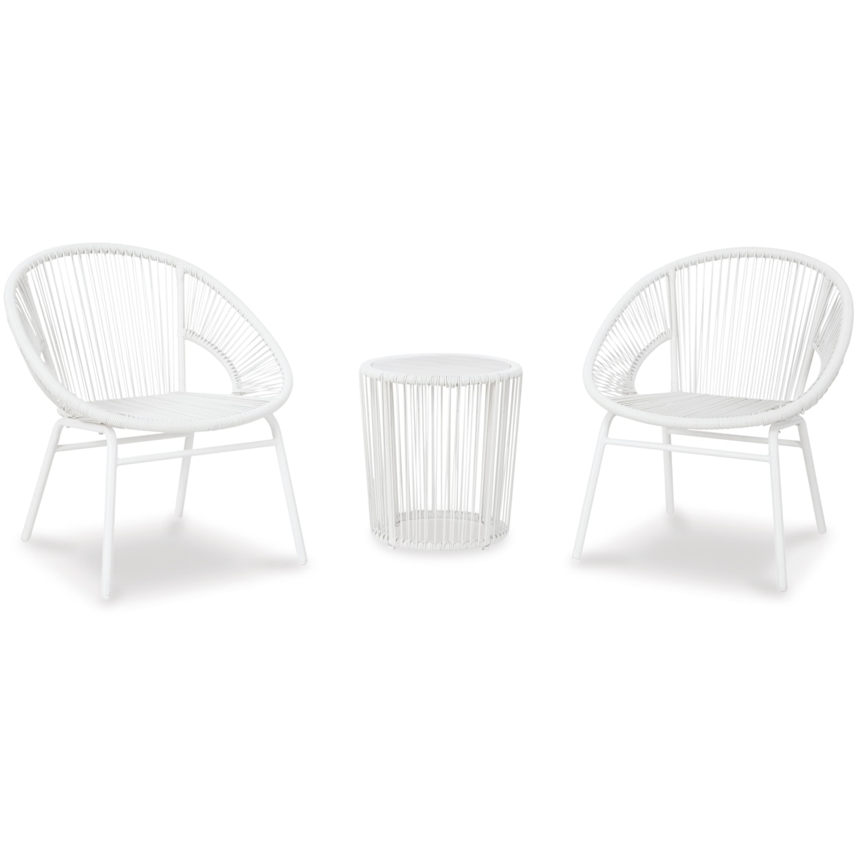 Signature Mandarin Cape Outdoor Table and Chairs (Set of 3)