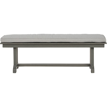 Bench with Cushion