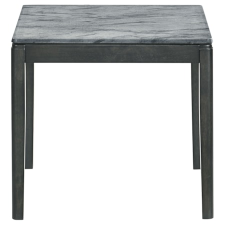 Mozzi Faux Marble Side End Table and