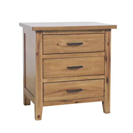 3-Drawer Nightstand