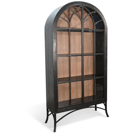 Ella Cabinet W/ Tempered Glass