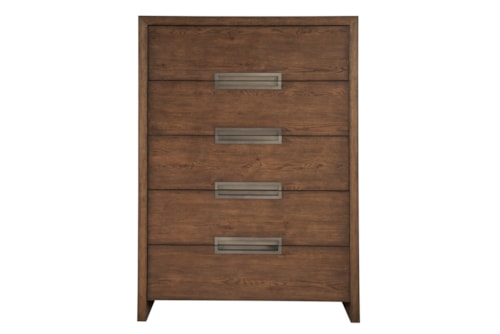 Contemporary 5-Drawer Chest of Drawers