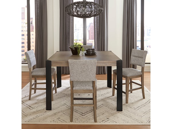 5-Piece Counter-Height Dining Set