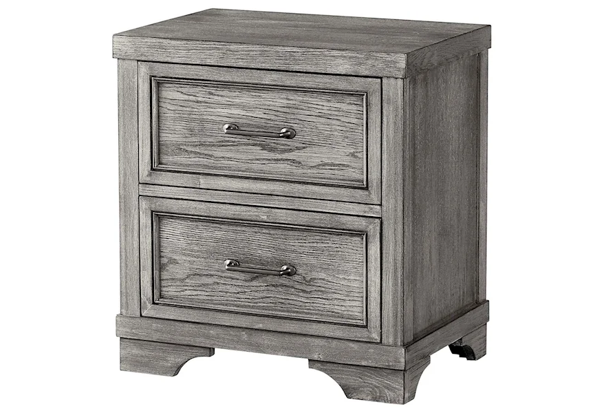Foundry 2 Drawer Nightstand by Westwood Design at Darvin Furniture